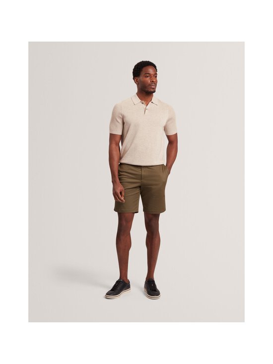 Ted Baker London - Otisoss Ribbed Raglan -pikeepaita - TAUPE | Stockmann - photo 3