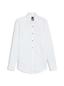 BOSS - Smokisärk Hank Tuxedo Slim Fit - 100 WHITE | Stockmann