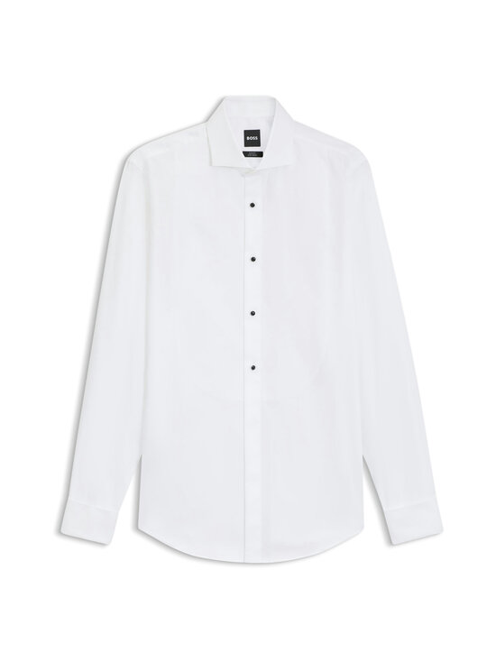 BOSS - Smokisärk Hank Tuxedo Slim Fit - 100 WHITE | Stockmann - photo 1