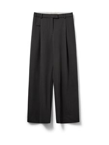 Sofie Schnoor - ElsabethSW Suiting -leveälahkeiset housut - 8008 DARK GREY | Stockmann