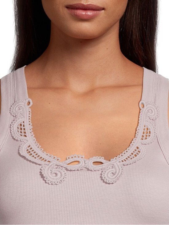 IVY OAK - Fatima jersey -pitsisomisteinen ribbitoppi - PP709 DUSTY LILAC | Stockmann - photo 4