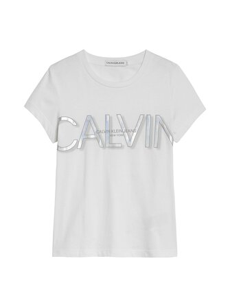 CALVIN LOGO CROPPED T-shirt - Calvin Klein Kids