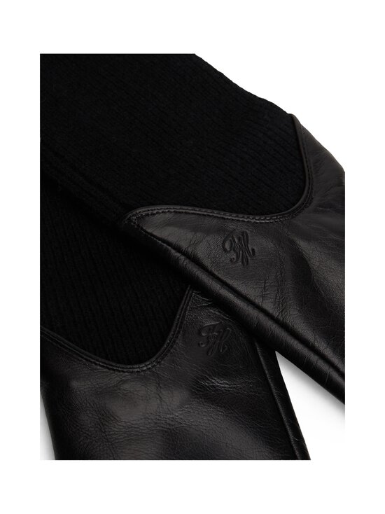 Tommy Hilfiger - Heritage Script -nahkakäsineet - BDS BLACK | Stockmann - photo 3