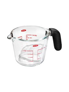 OXO - Good Grips 1 -lasinen mitta-astia 0.25 l - CLEAR, BLACK, RED | Stockmann