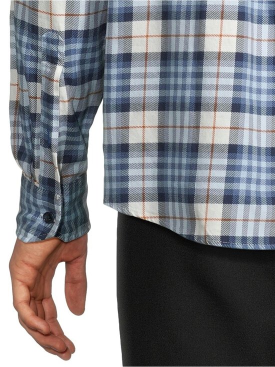 Olymp - Regular fit -ruudullinen flanellikauluspaita - 15 BLAU | Stockmann - photo 5