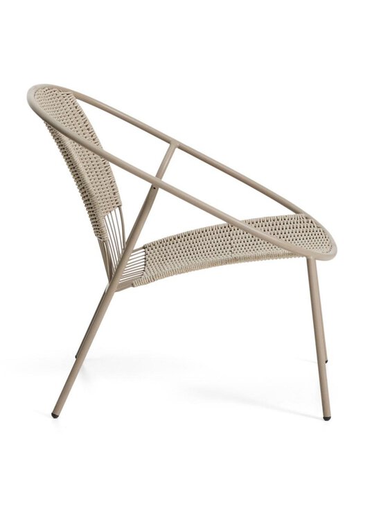 Kave Home - Atrani-nojatuoli taupe - BEIGE | Stockmann - photo 2