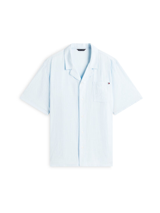 Tommy Hilfiger - Woven Bowling pidžamas krekls - CYR KEEPSAKE BLUE | Stockmann - photo 1