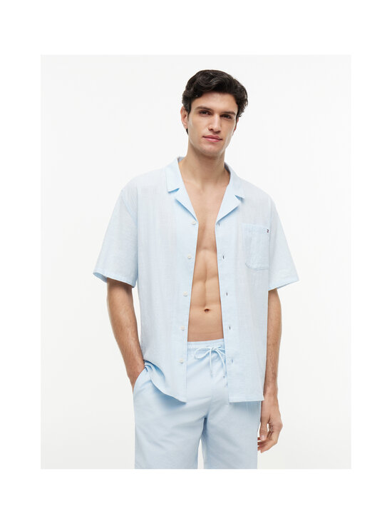 Tommy Hilfiger - Woven Bowling pidžamas krekls - CYR KEEPSAKE BLUE | Stockmann - photo 2