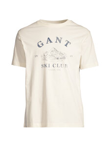 GANT - Graphic t-paita - 130 CREAM | Stockmann