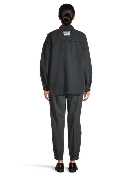 American Vintage - Chemise Ample -paita - BLACK BLACK | Stockmann - photo 3