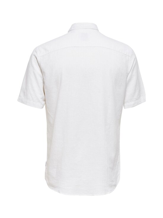 Only & Sons - OnsCaiden-kauluspaita pellavalla - WHITE - photo 2 Only & Sons - OnsCaiden-kauluspaita pellavalla - WHITE | Stockmann - photo 2