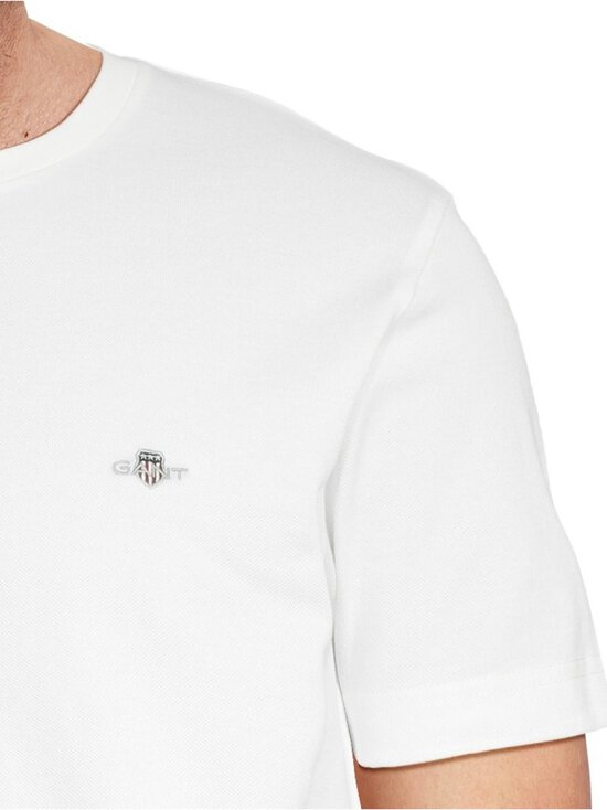 GANT - Slim Pique t-paita - 113 EGGSHELL | Stockmann - photo 4