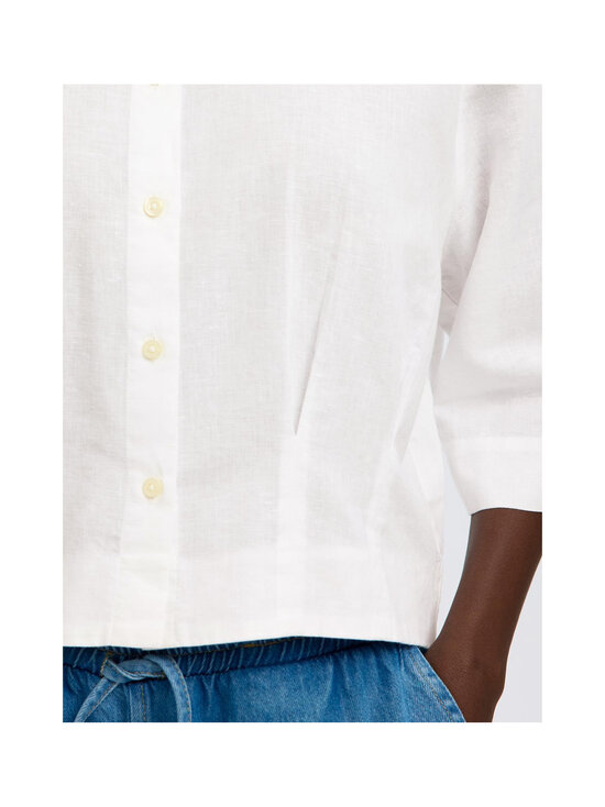 Selected - SlfCleo Regular 3/4 Cropped kreklblūze - BRIGHT WHITE | Stockmann - photo 6
