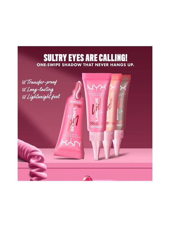 NYX Professional Makeup - Lid Lingerie Liquid Eyeshadow -luomiväri - 04 RISKY ROSE | Stockmann - photo 5
