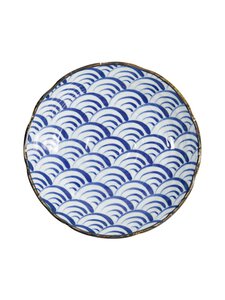 Tokyo Design Studio - Natsu Nami -posliinilautanen - BLUE/WHITE | Stockmann