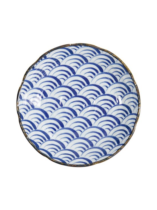 Tokyo Design Studio - Natsu Nami -posliinilautanen - BLUE/WHITE | Stockmann - photo 1