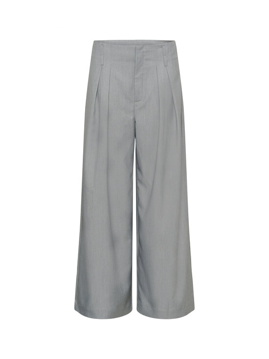 MY ESSENTIAL WARDROBE - Püksid MWHanna Luna High Wide - 170 LIGHT GREY MELANGE | Stockmann - photo 1