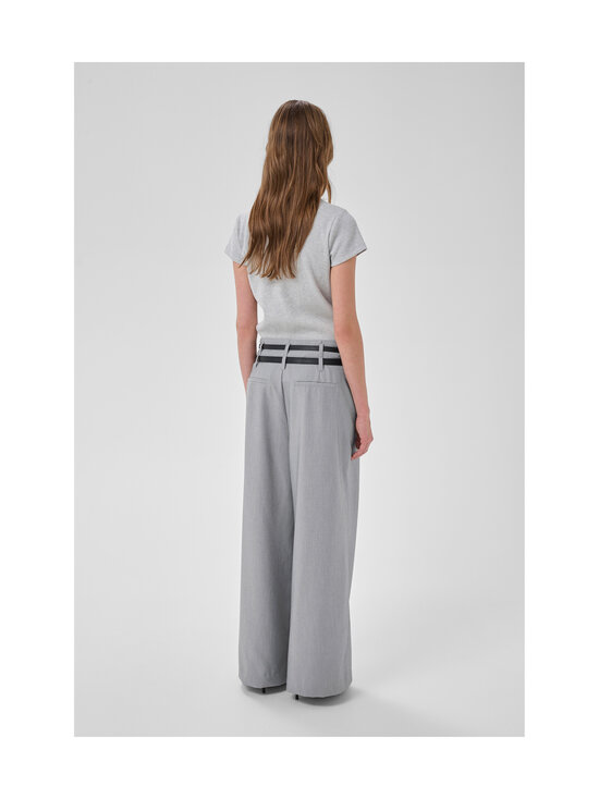 MY ESSENTIAL WARDROBE - Püksid MWHanna Luna High Wide - 170 LIGHT GREY MELANGE | Stockmann - photo 5