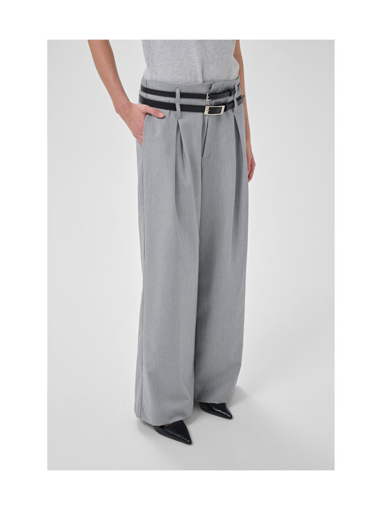MY ESSENTIAL WARDROBE - Püksid MWHanna Luna High Wide - 170 LIGHT GREY MELANGE | Stockmann - photo 6