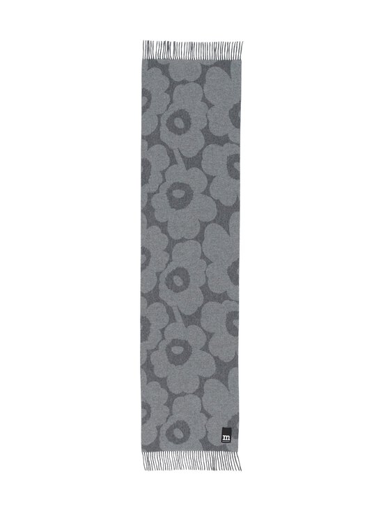 Marimekko - Identtinen Unikko -huivi - 909 LIGHT GREY, DARK GREY | Stockmann - photo 1