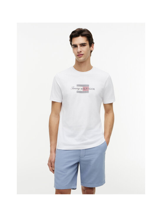 Tommy Hilfiger - T-särk Script Flag - YBR WHITE | Stockmann - photo 3