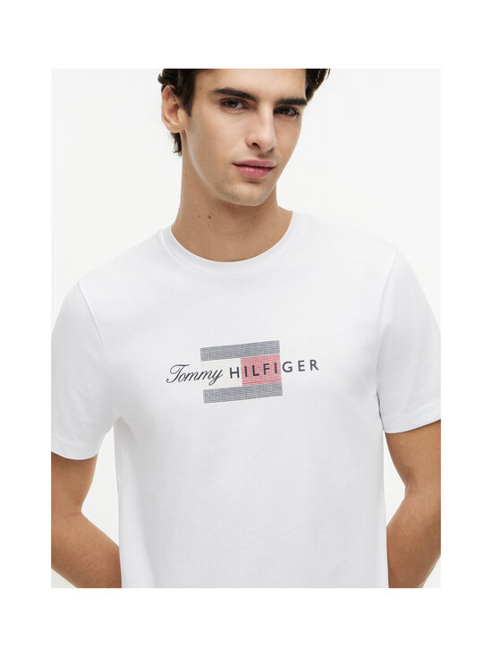 Tommy Hilfiger - T-särk Script Flag - YBR WHITE | Stockmann - photo 5