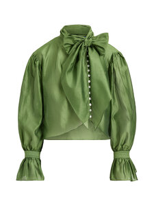 Polo Ralph Lauren - Pluus Bow Neck - 002 GREEN | Stockmann