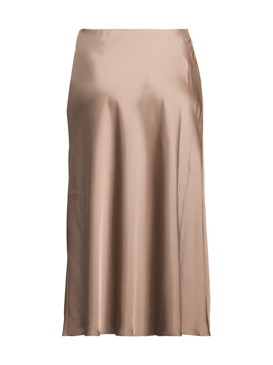 Lauren Ralph Lauren - Sharae Long Mid satīna svārki - TAUPE BROWN | Stockmann - photo 2