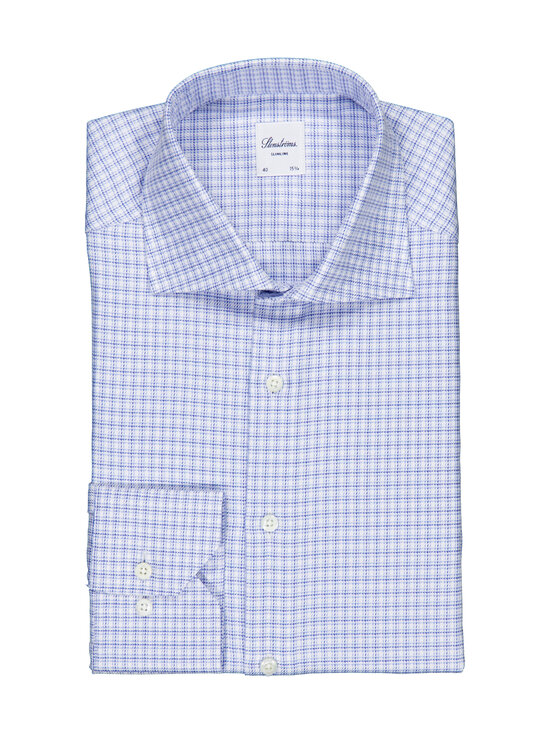 Stenströms - Slimline-kauluspaita - 113 LIGHT BLUE CHECK | Stockmann - photo 1