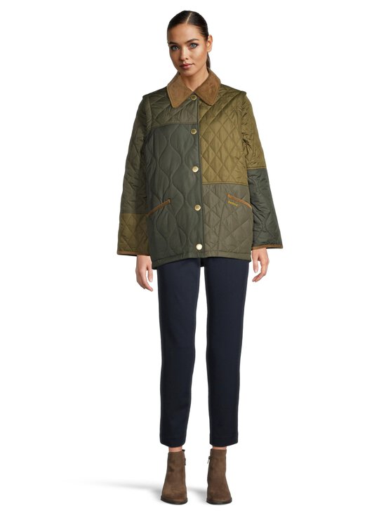 Barbour - Lorrie Short -tikkitakki - GN71 FERN LEAF/SAGE/LIGHT SAGE - photo 2 Barbour - Lorrie Short -tikkitakki - GN71 FERN LEAF/SAGE/LIGHT SAGE | Stockmann - photo 2