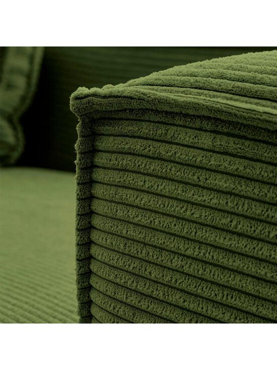 Kave Home - Blok-kulmasohva vihreä vakosametti 290 x 230 cm - GREEN | Stockmann - photo 5
