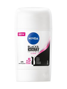 NIVEA - Black &White Invisible Deo Stick -antiperspirantti 50 ml NIVEA - Black &White Invisible Deo Stick -antiperspirantti 50 ml | Stockmann