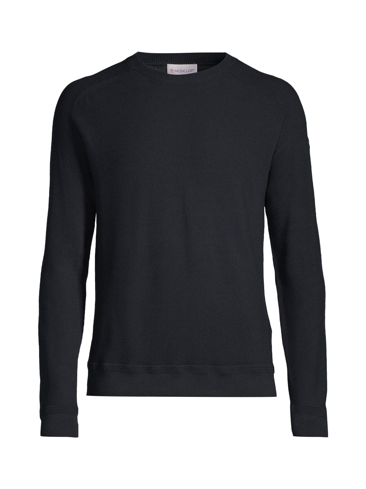Crew Neck -puuvilla-kashmirneule