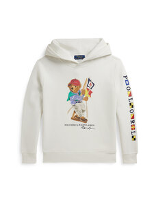 Polo Ralph Lauren - Bear Deckwash -huppari - SP26 BEAR DECKWASH WHITE | Stockmann