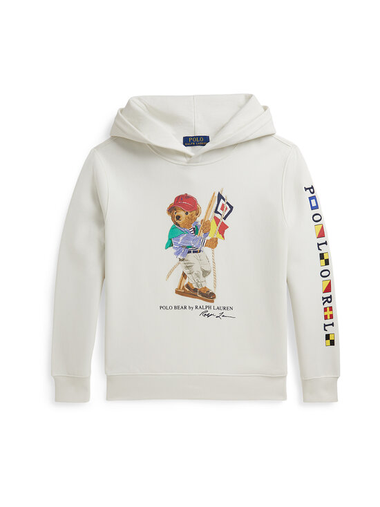 Polo Ralph Lauren - Bear Deckwash -huppari - SP26 BEAR DECKWASH WHITE | Stockmann - photo 1