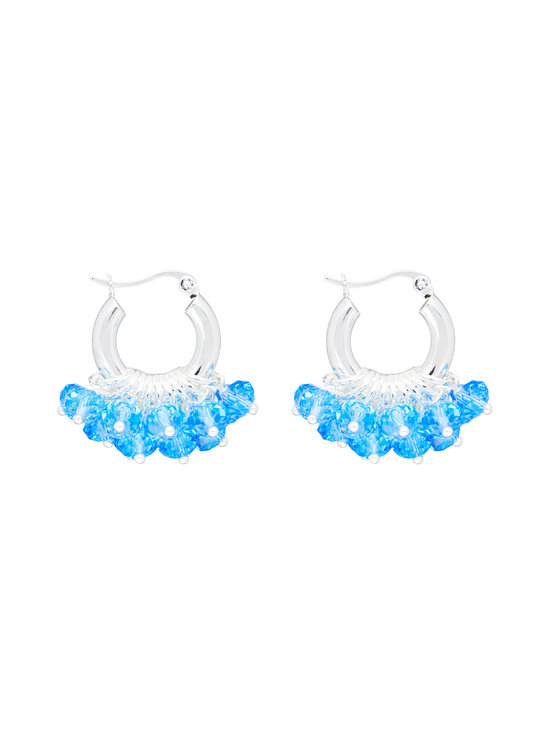 Annele - Aquamarine -korvakorut hopea - BLUE | Stockmann - photo 1