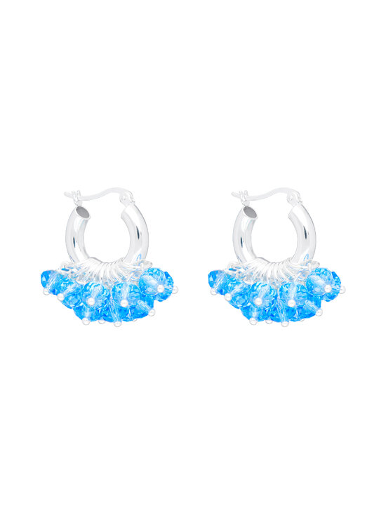 Annele - Aquamarine -korvakorut hopea - BLUE | Stockmann - photo 2