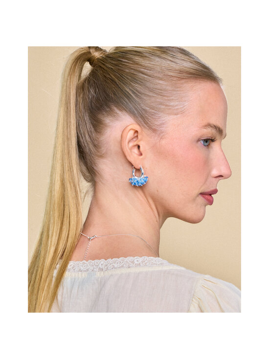 Annele - Aquamarine -korvakorut hopea - BLUE | Stockmann - photo 3