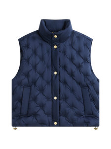 Tommy Hilfiger - Flag Quilt dūnu veste - C1G DARK BLUE | Stockmann