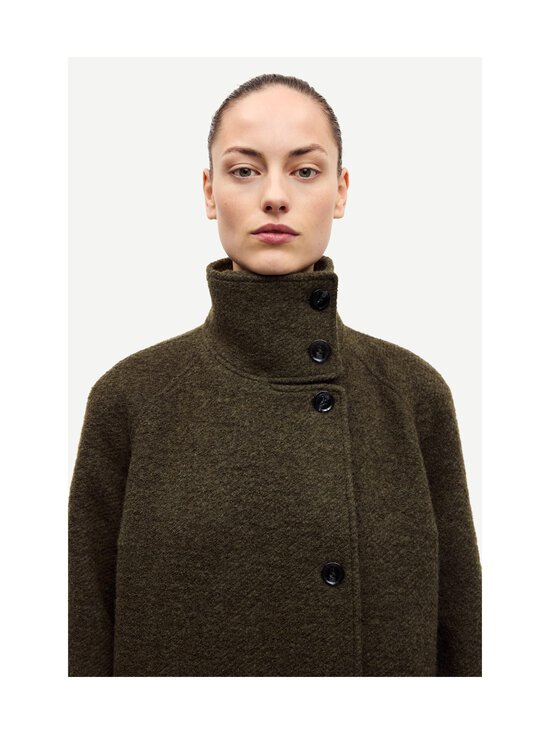 Samsoe Samsoe - Villasegust mantel Sahanne - CLR002335 DEEP FOREST | Stockmann - photo 4