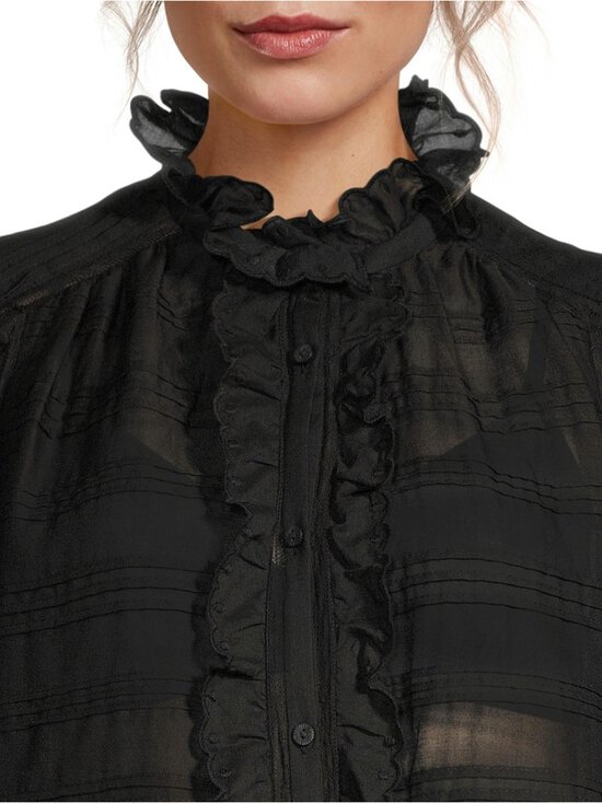 Isabel Marant Etoile - Peline Blouse -paita - 01BK BLACK | Stockmann - photo 4