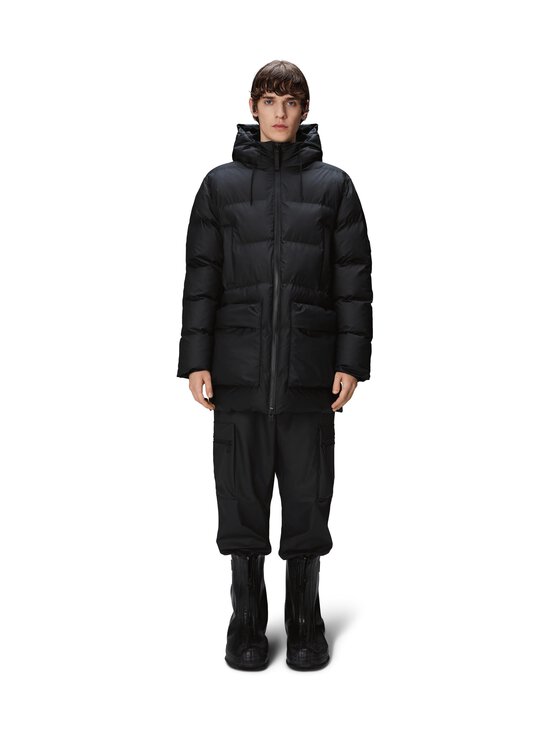 Rains - Rains Alta Long Puffer Cargo- toppatakki - 01 BLACK | Stockmann - photo 5