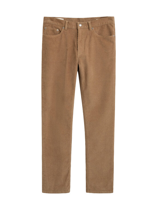 GANT - Regular fit -vakosamettifarkut - 264 LIGHT TAUPE | Stockmann - photo 1