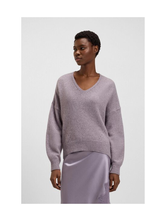 BOSS - Fondyssa-neulepusero - 534 LIGHT/PASTEL PURPLE | Stockmann - photo 2