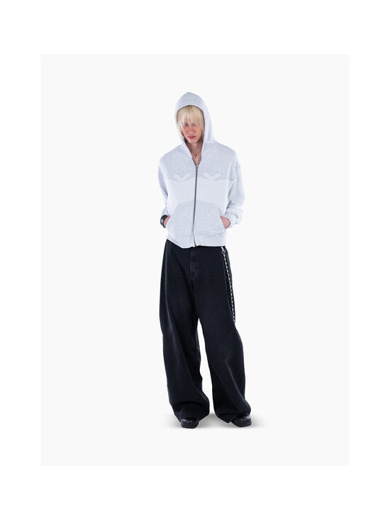 VAIN - Distressed-huppari - GREY GREY | Stockmann - photo 5