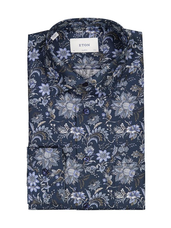Eton - Classic Fit Floral Print Signature krekls ar apkakli - 27 DARK BLUE - photo 1 Eton - Classic Fit Floral Print Signature krekls ar apkakli - 27 DARK BLUE | Stockmann - photo 1