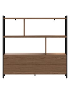 BoConcept - Calgary-hylly tammi/musta 124 x 120 cm - BROWN | Stockmann