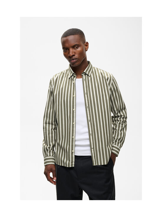 Matinique - MAChristaldo-kauluspaita - 190515 OLIVE NIGHT | Stockmann - photo 4