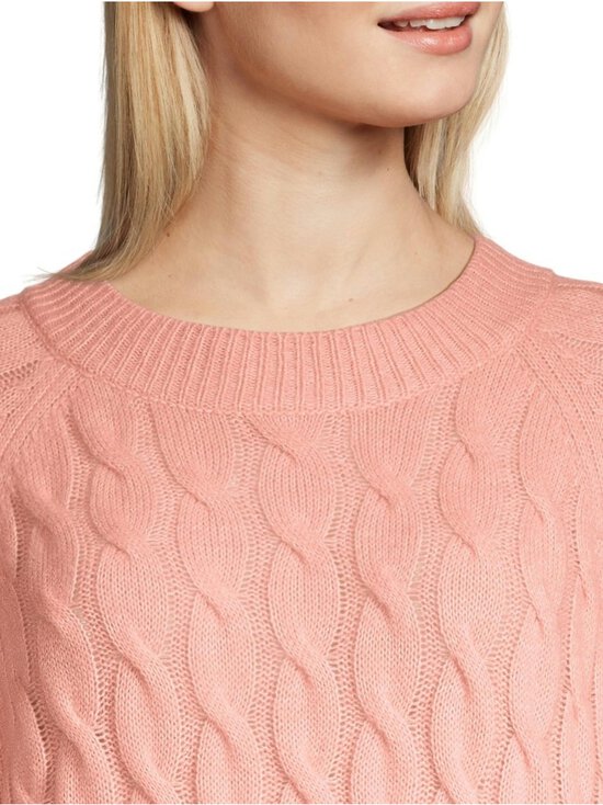 ESSENTIALS by Stockmann - Nikita-palmikkoneulepusero - BLOOM 26024 -ROSE - photo 4 ESSENTIALS by Stockmann - Nikita-palmikkoneulepusero - BLOOM 26024 -ROSE | Stockmann - photo 4