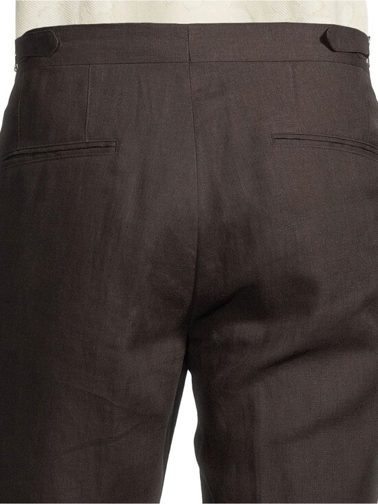 Oscar Jacobson - Denz-pellavahousut - 535 BROWN ELK | Stockmann - photo 6